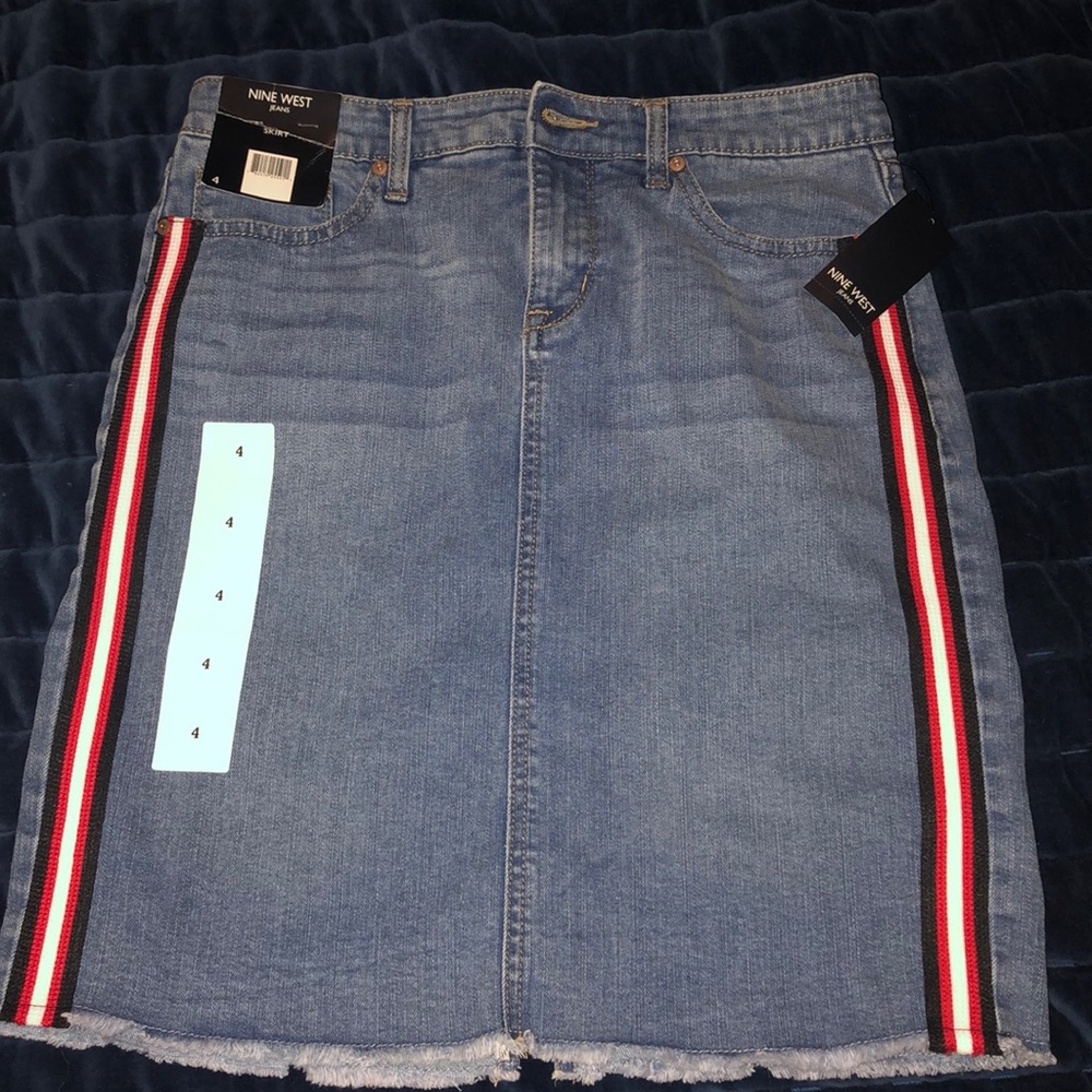 Nine West Denim Skirt NWT